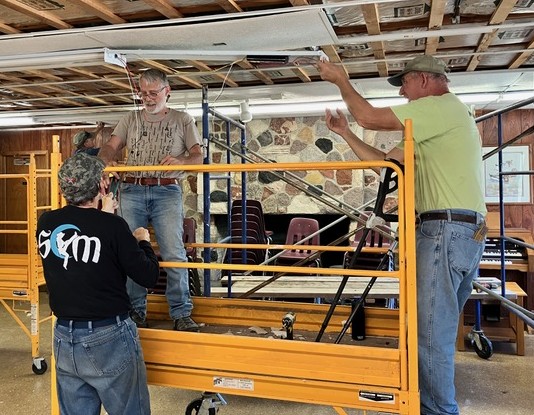 Faithful fellows working